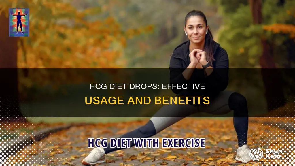 how do you use hcg diet drops