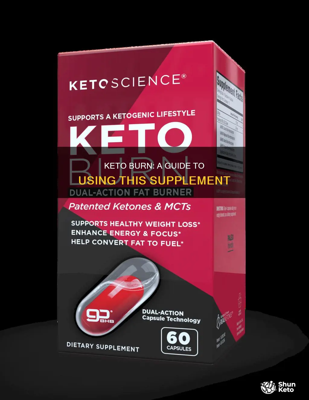 how do you use keto burn