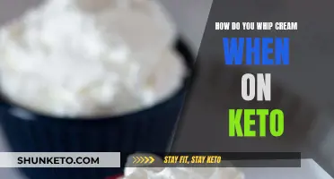 Whipping Cream on Keto: What You Need to Know