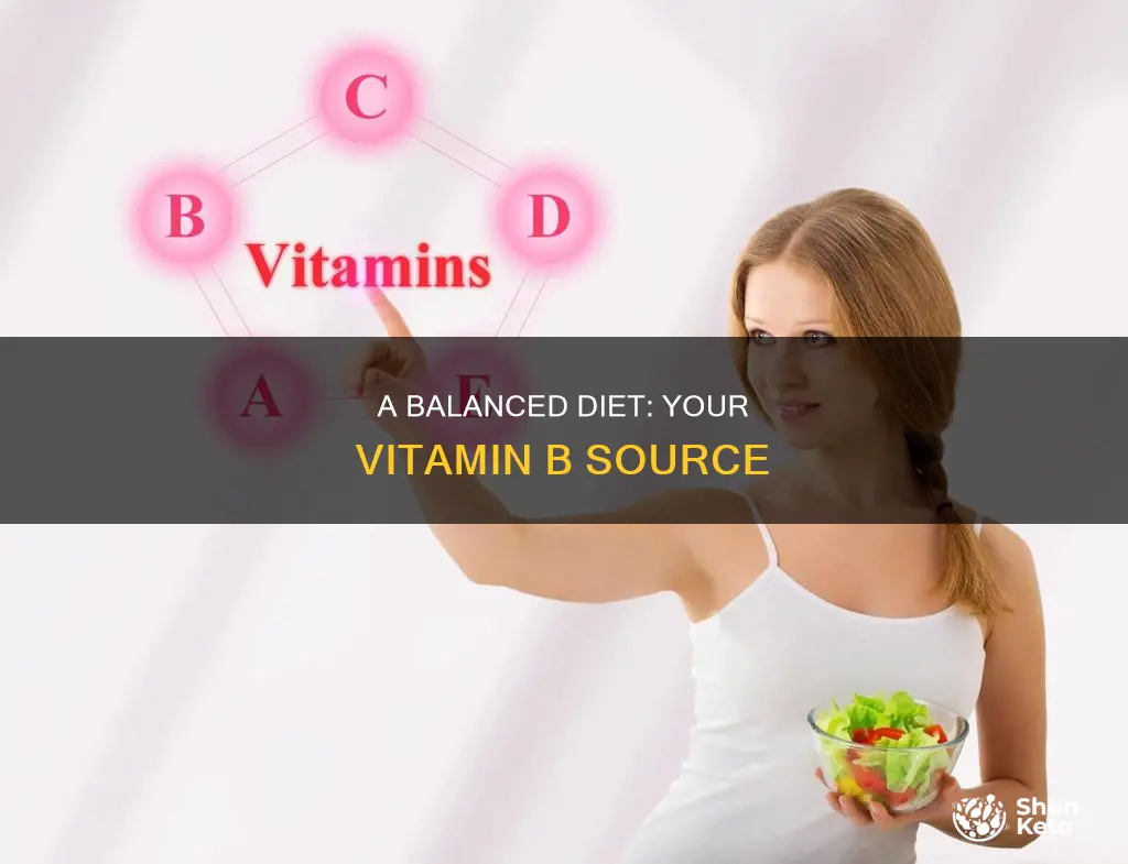 how does a blance diet help you obataine vitemen b