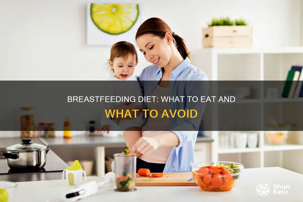 how does a breast-feeding woman