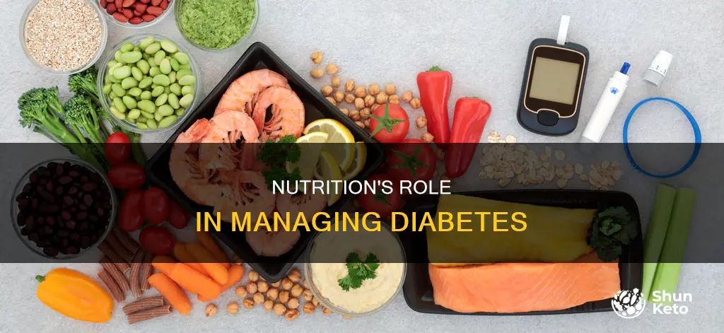 how does a nutrirous diet help with diabetes