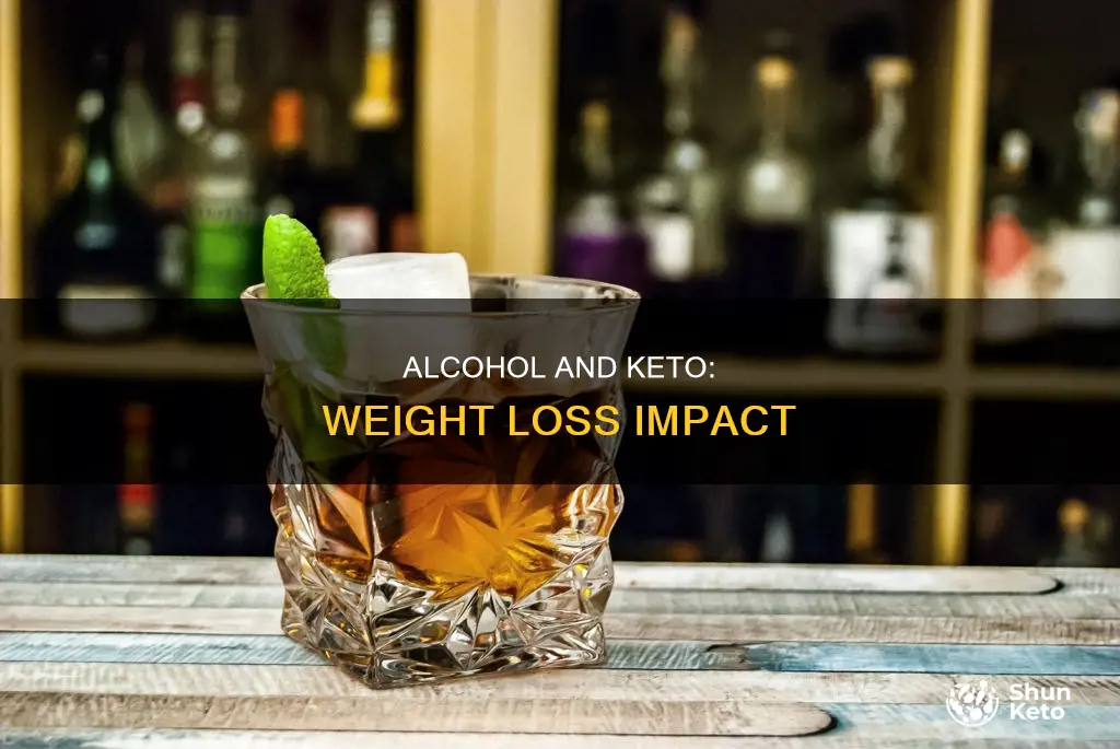 how does alcohol affect weight loss on keto