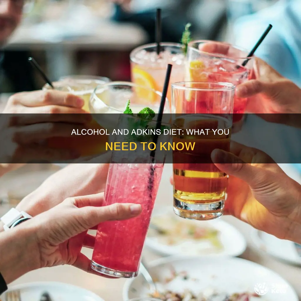 how does alkahol effect the adkins diet