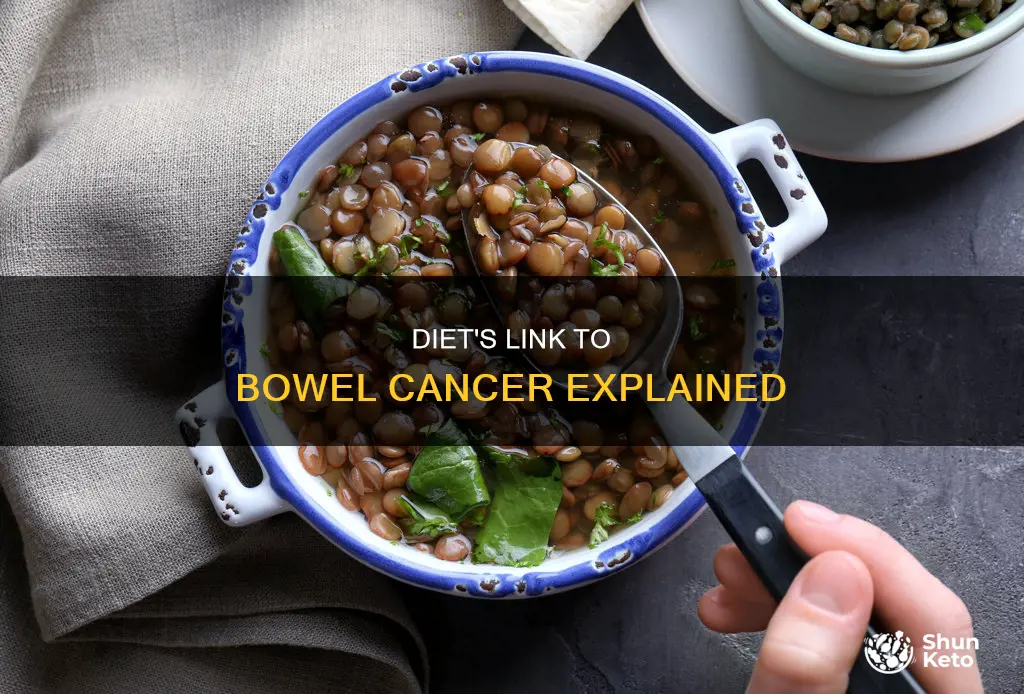 how does diet cause bowel cancer