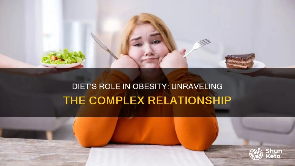 how does diet cause obesity