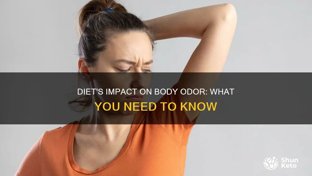 how does diet effect body odor