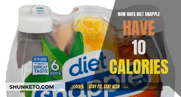The Mystery Behind Diet Snapple's Calorie Count