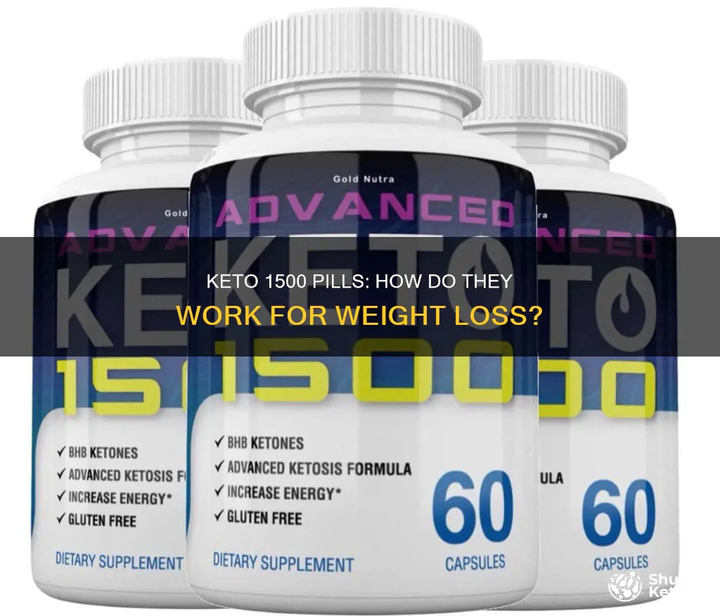 how does keto 1500 pills work