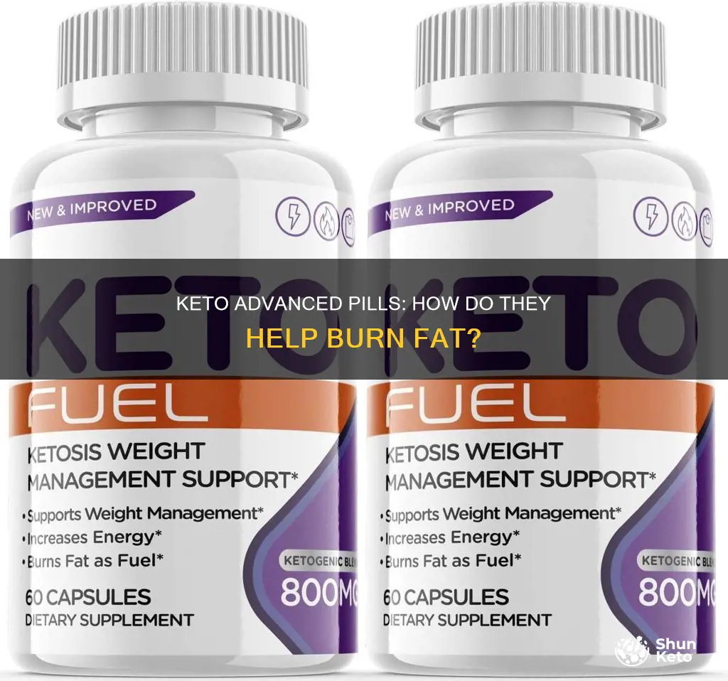 how does keto advanced weight loss pills work