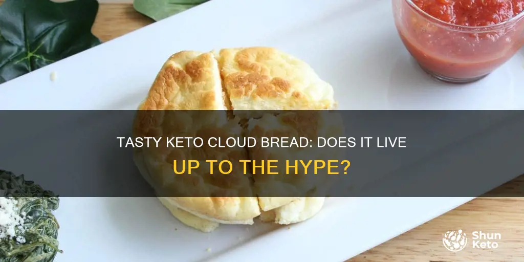 how does keto cloud bread taste