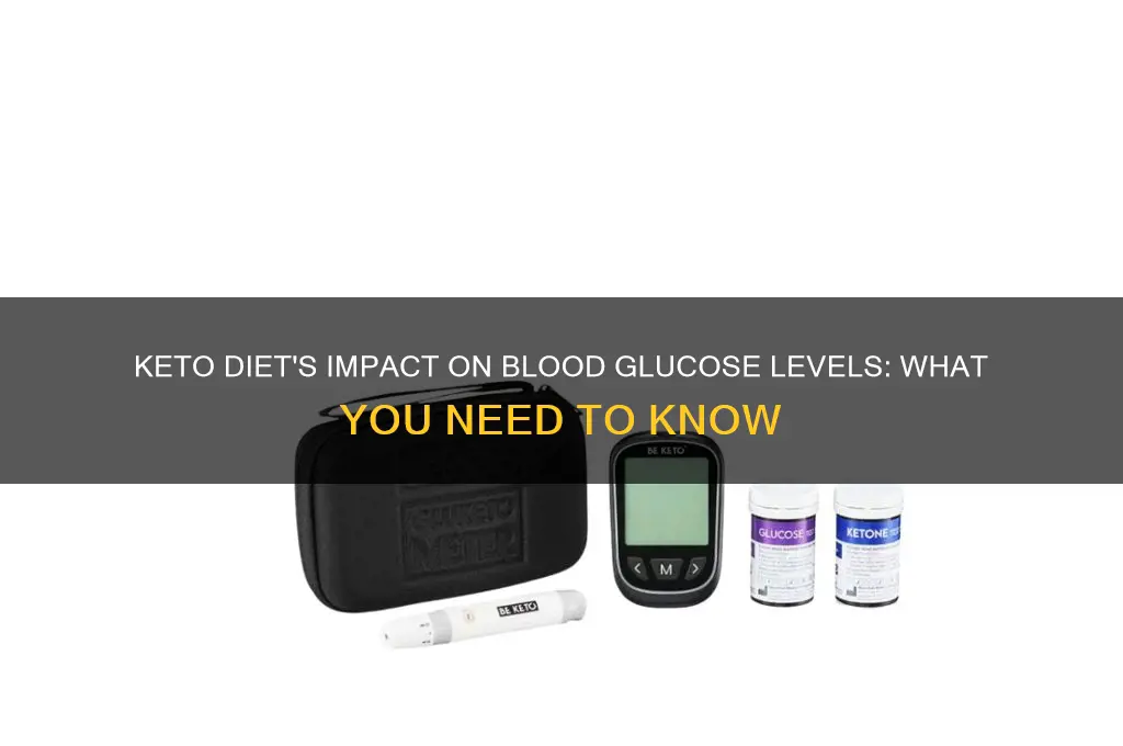 how does keto diet affect blood glucose levels