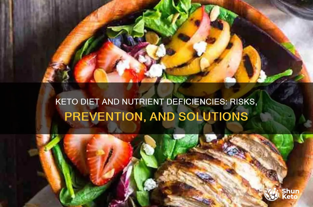 how does keto diet efect nutrient defiecnies