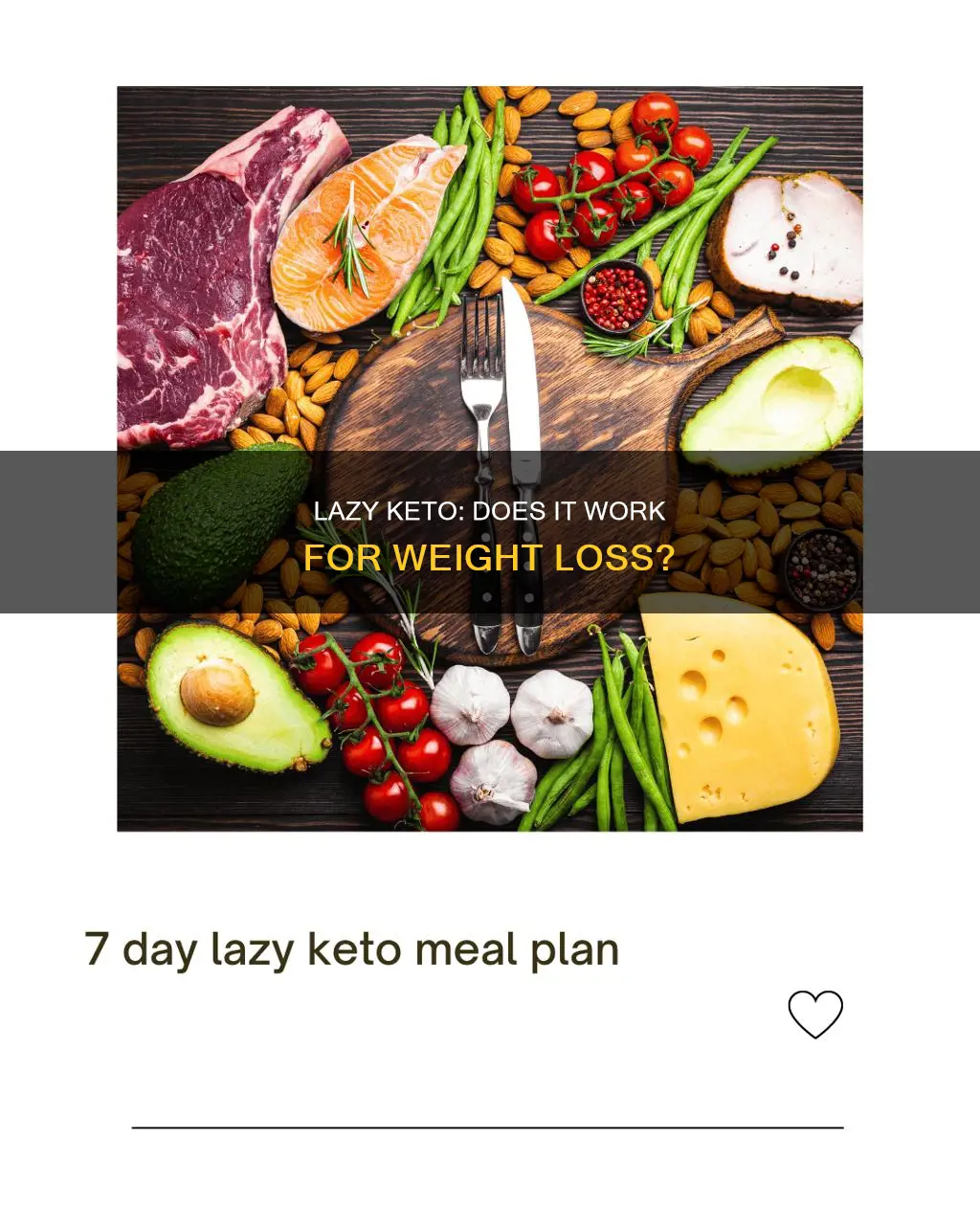 how does lazy keto work