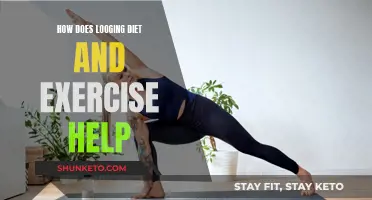 Logging Diet and Exercise: A Healthy Trio