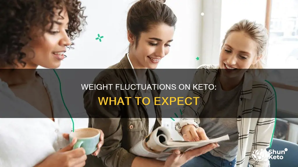 how does my weight fluctuate on a keto diet