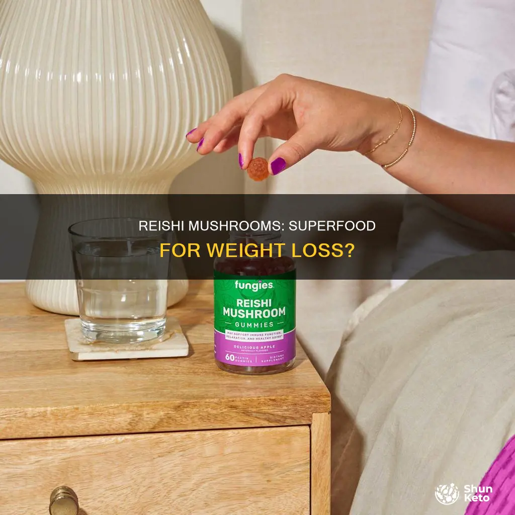 how does reishi mushrooms help you diet