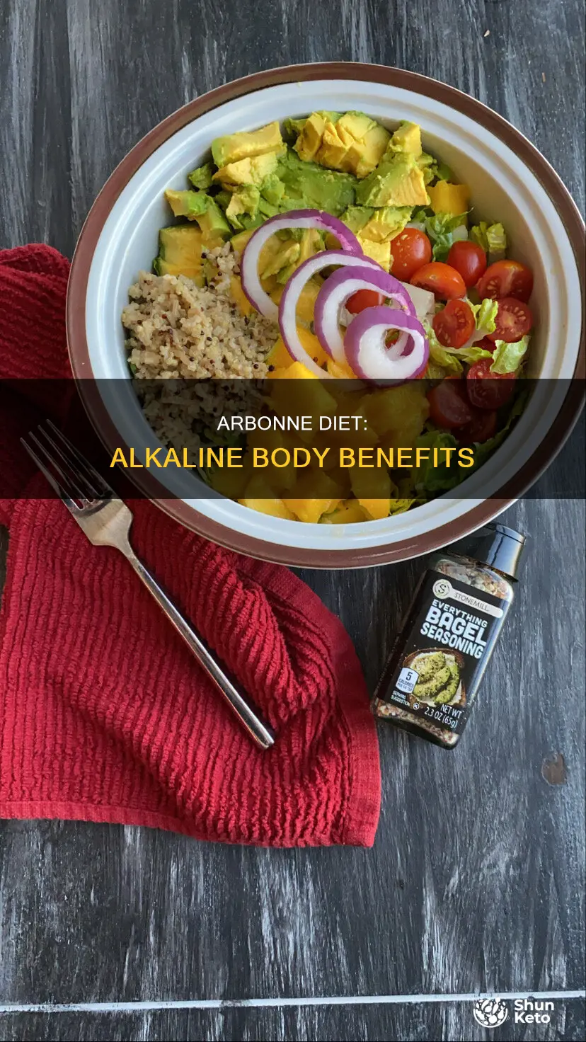 how does the arbonne diet make your body alkaline