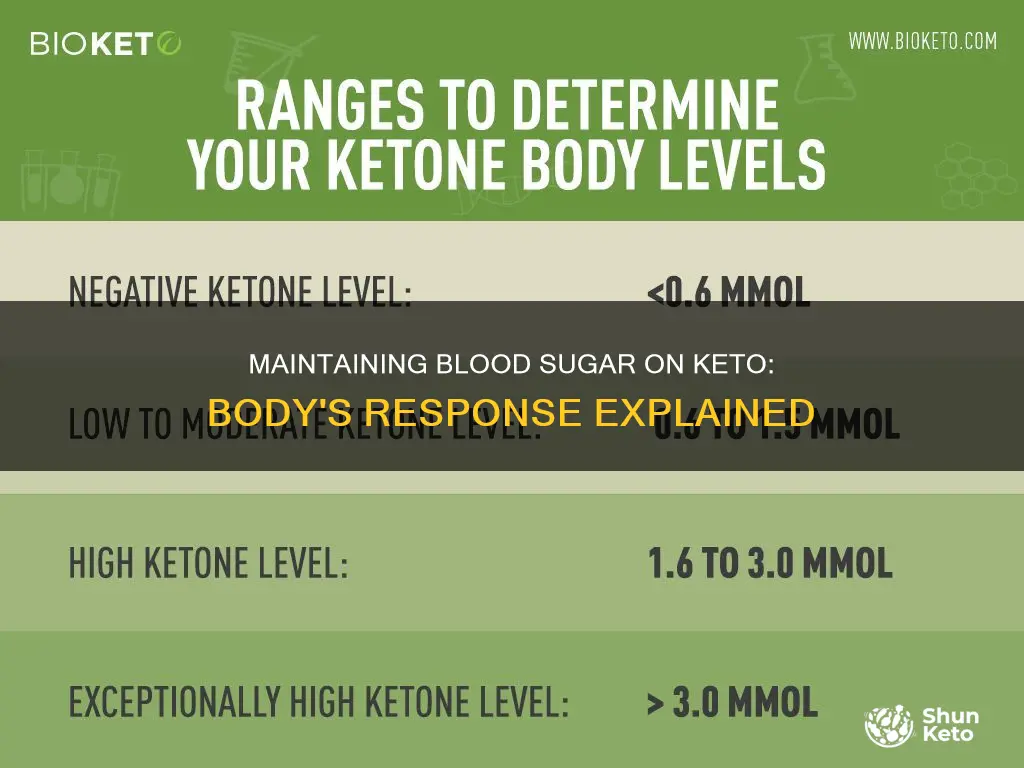 how does the body maintain nlood sugar on keto