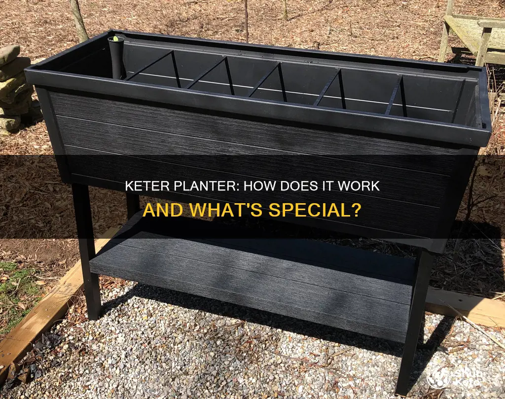 how does the keter planter work