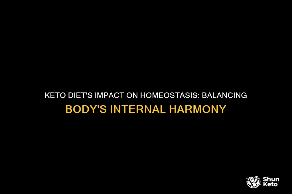 how does the keto diet affect homeostasis