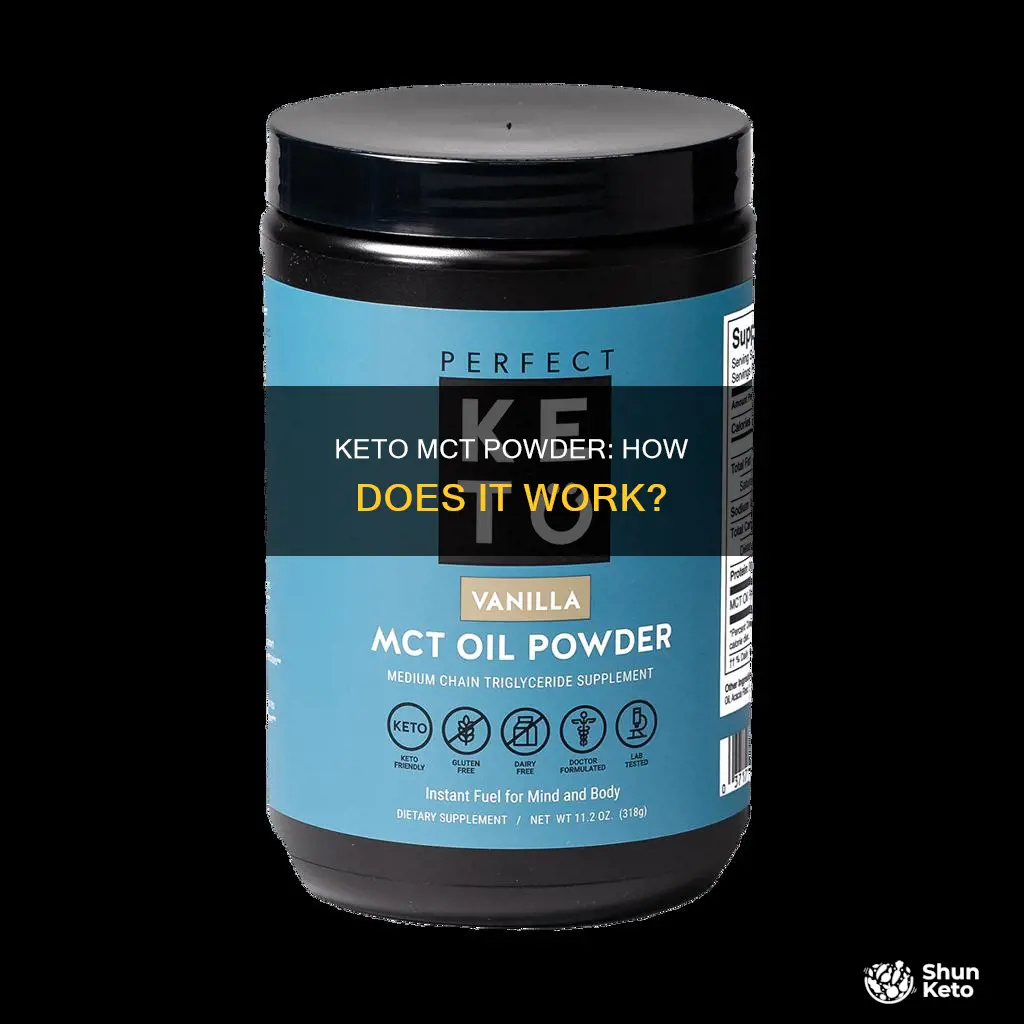 how does the keto mct powder work