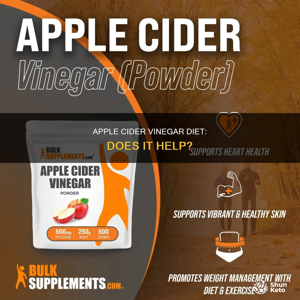 how does the vinigar diet help