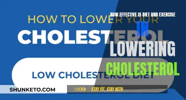 Cholesterol Control: Diet and Exercise Effectiveness