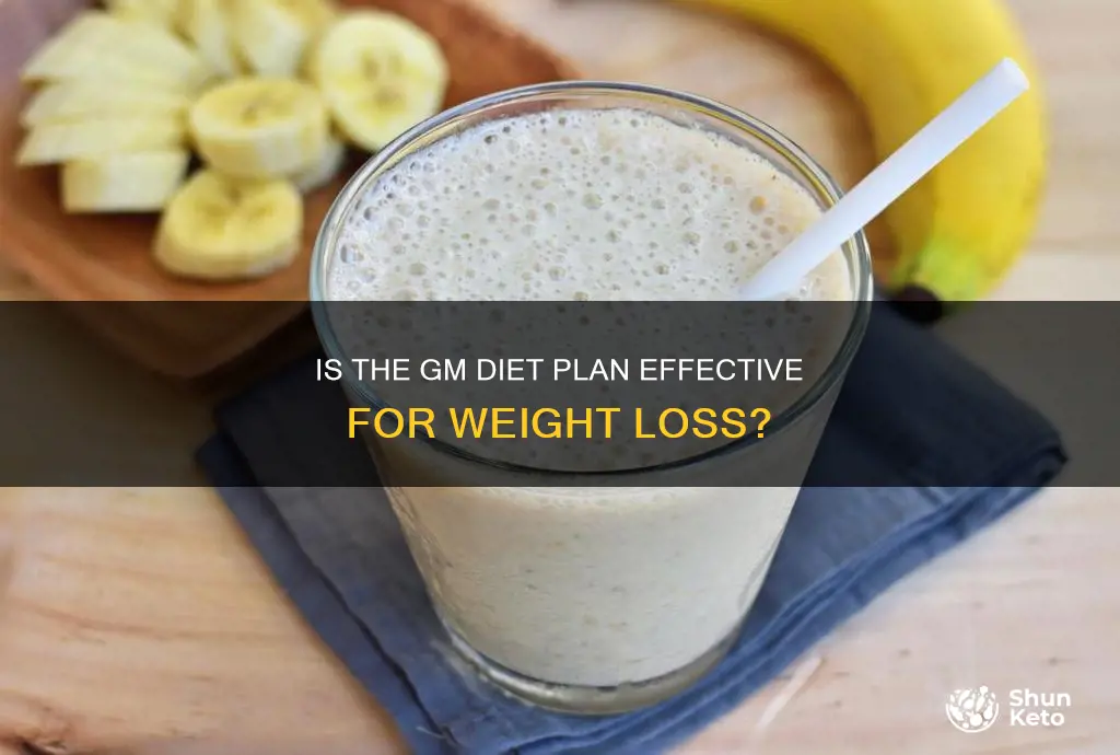 how effective is gm diet plan