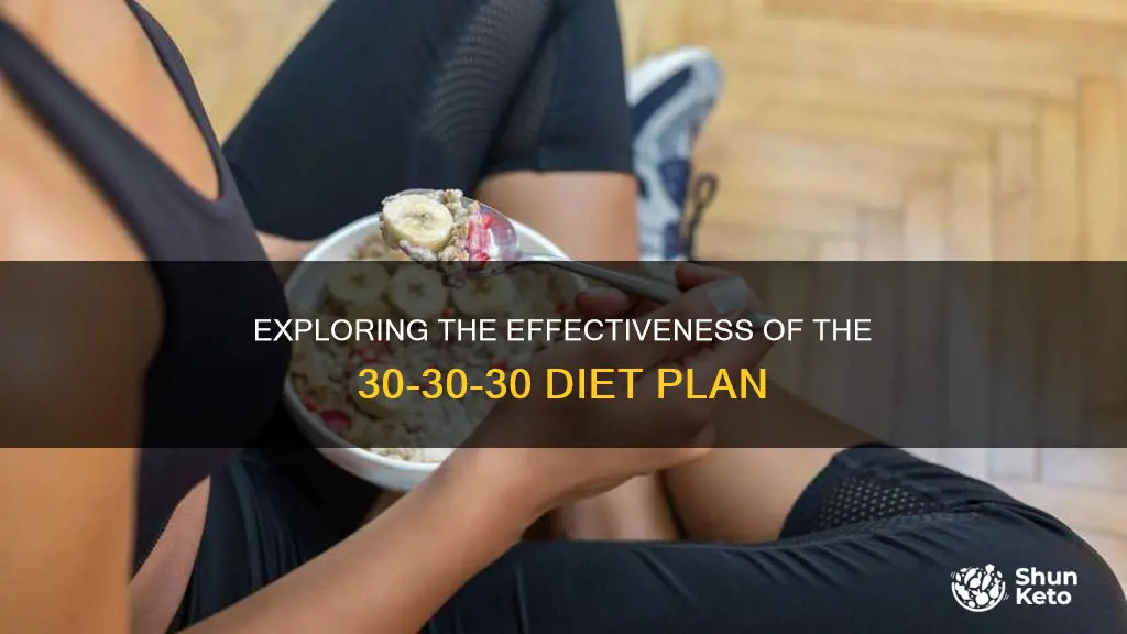 how effective is the 30 30 30 diet
