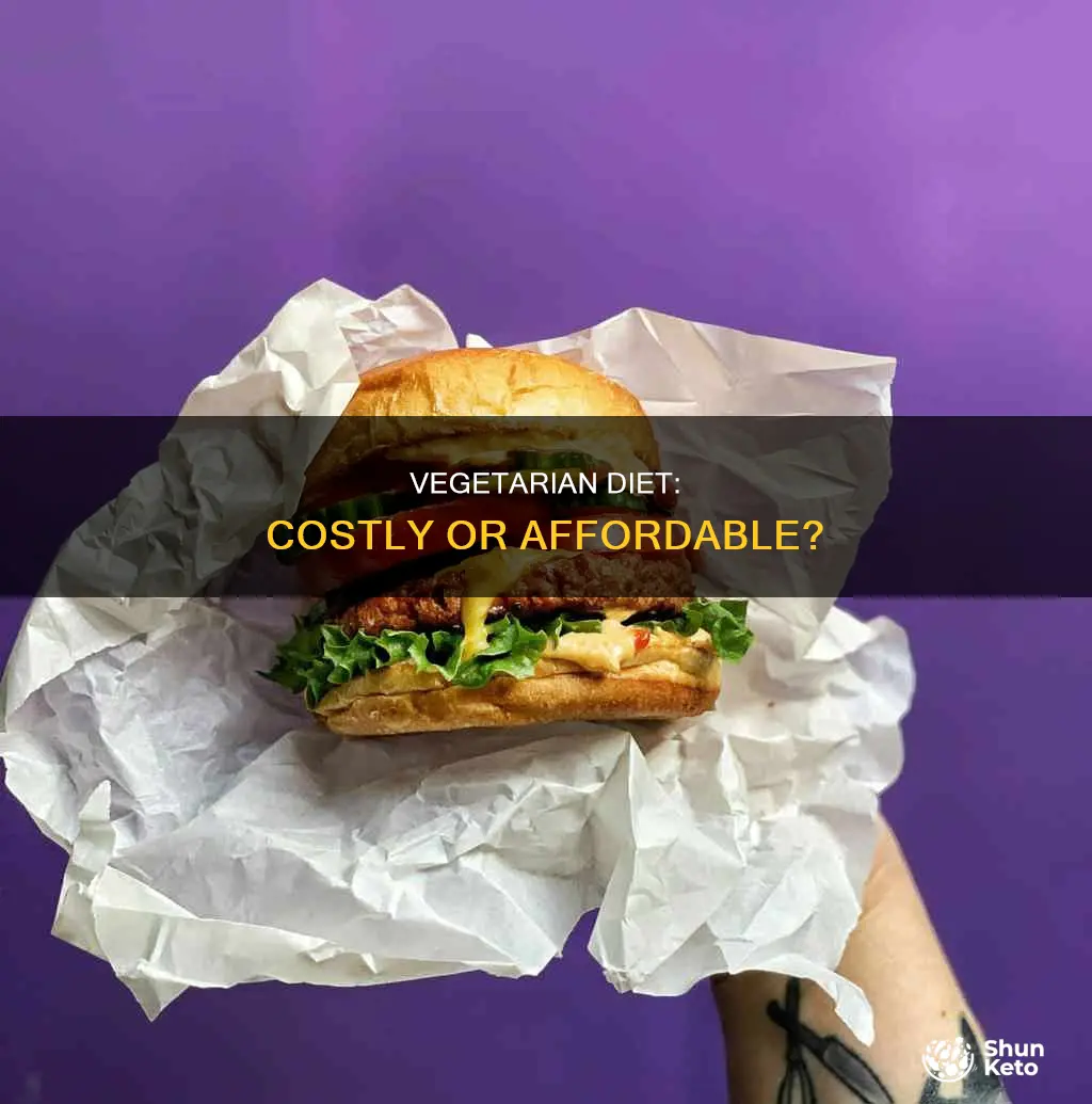 how expensive is a vegetarian diet