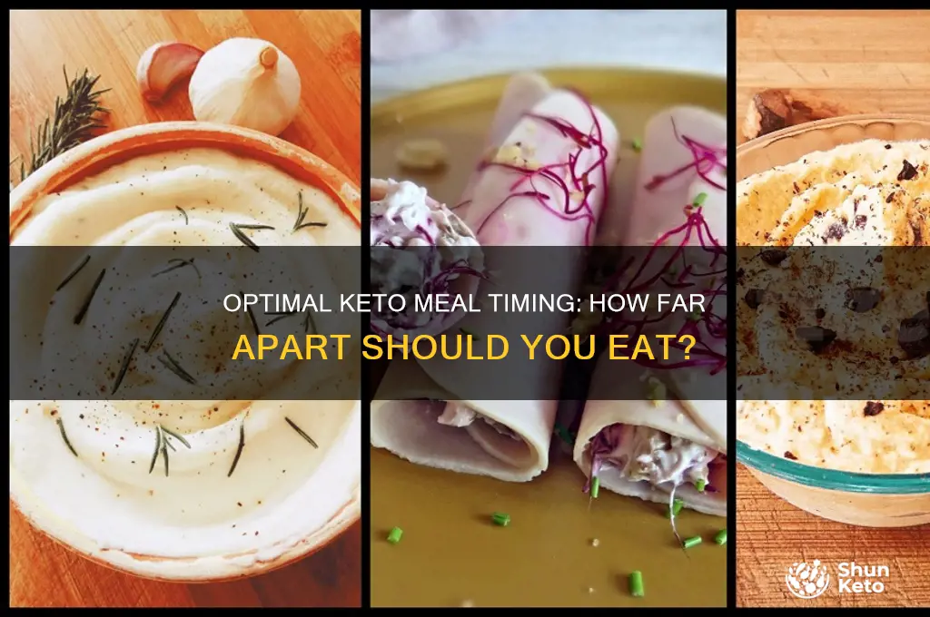 how far apart should a keto diet eat