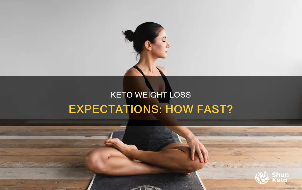 how fast can i expect to lose weight on keto