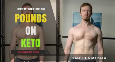 Rapid Weight Loss: Shedding 100 Pounds on the Keto Diet