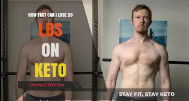 Rapid Weight Loss: Shedding 20 Pounds Quickly on the Keto Diet