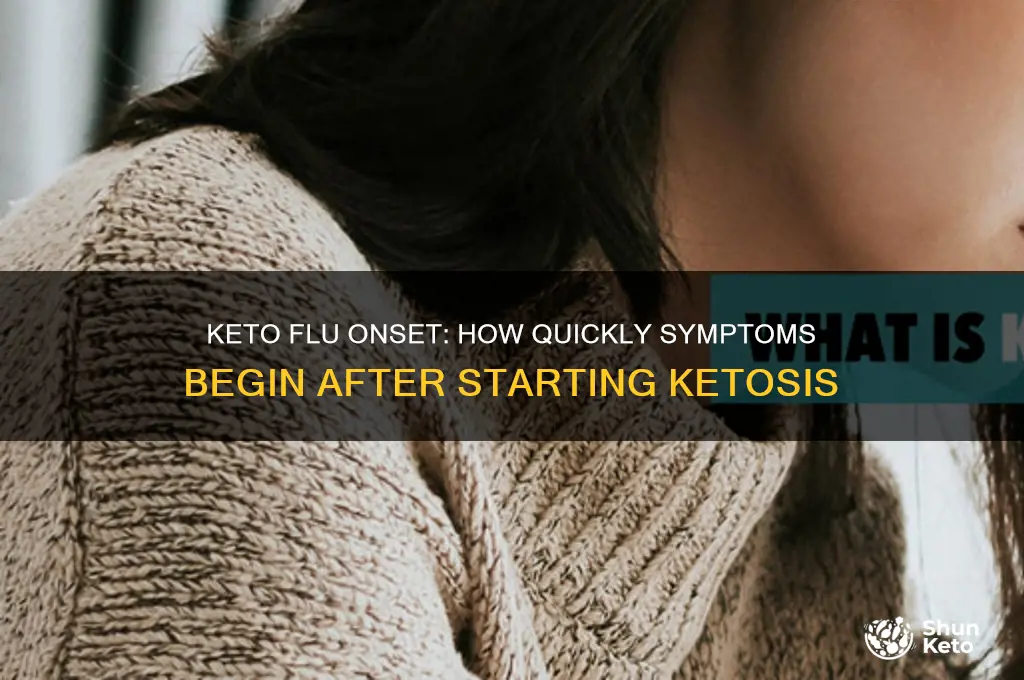 how fast can keto flu start