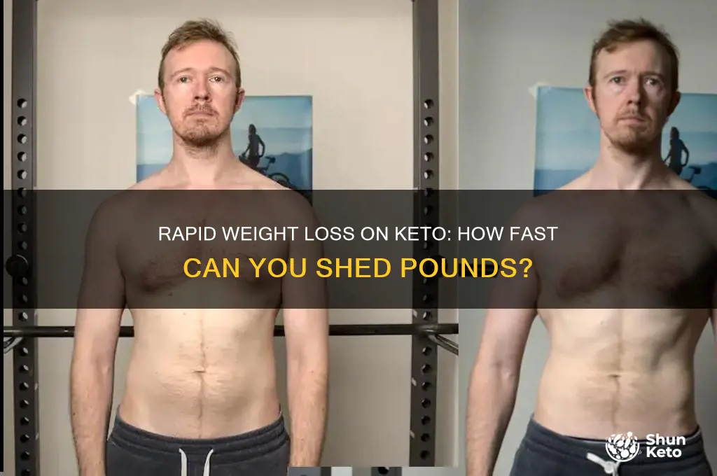how fast can someone lose qeight on keto