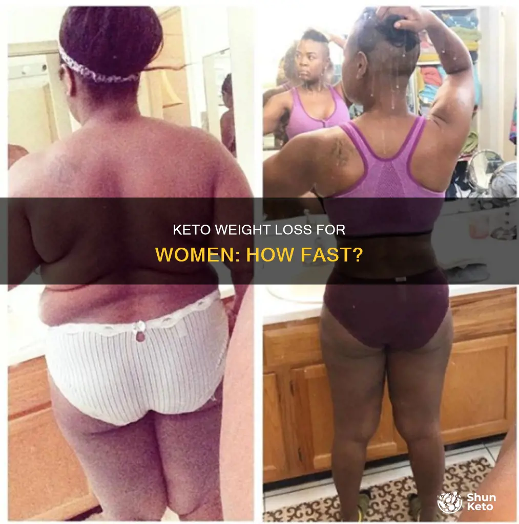 how fast do you lose weight on keto female