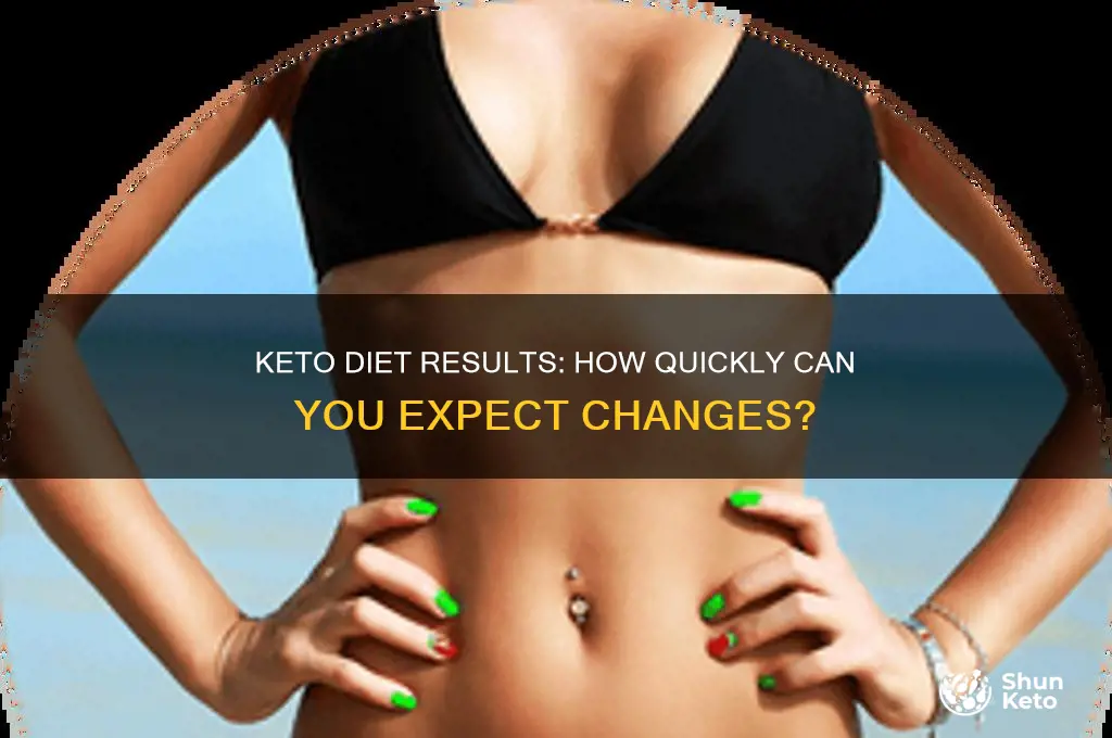 how fast do you see results with keto diet