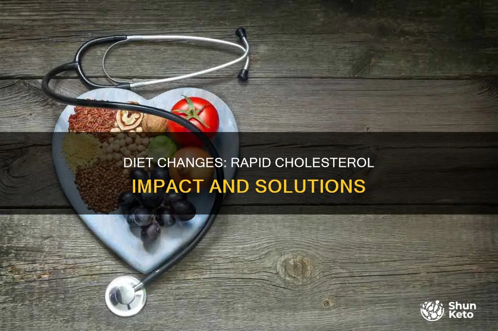 how fast does diet change cholesterol