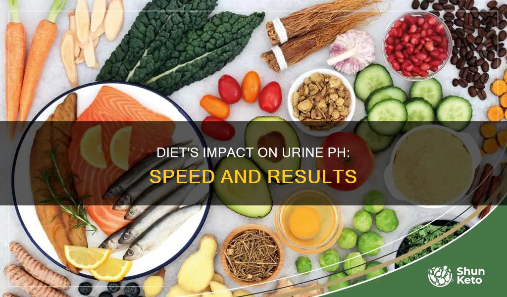 how fast will diet fix urine ph