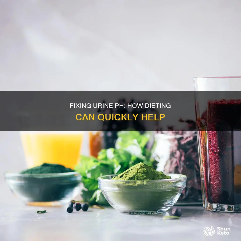 how fast will diet fix urine ph