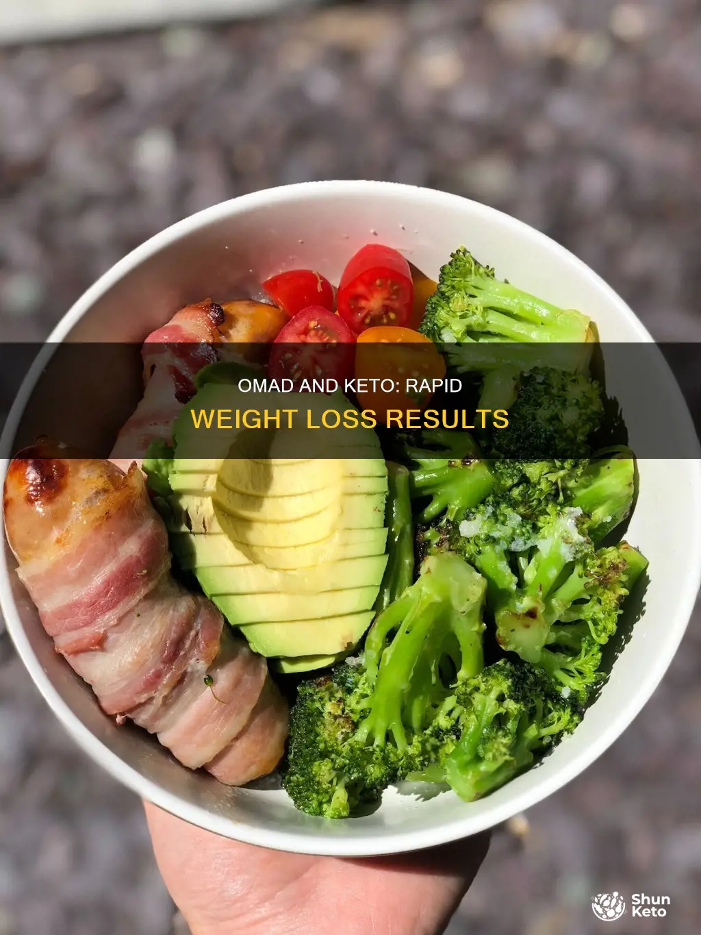 how fast you lose weight on omad and keto