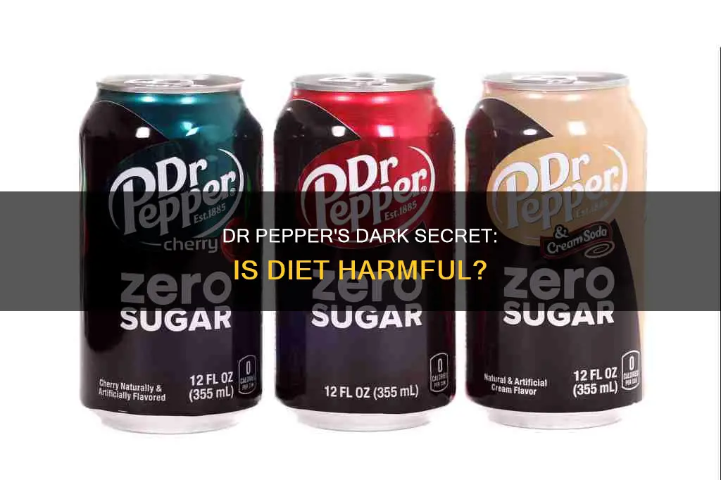 how harmful is diet dr pepper