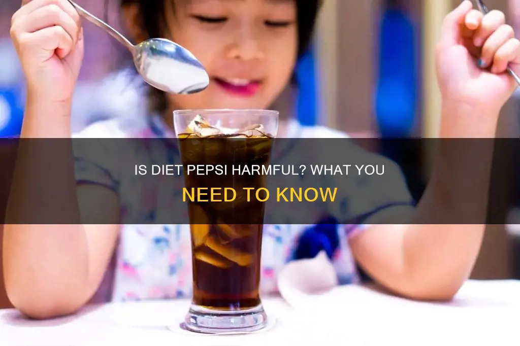 how harmful is diet pepsi
