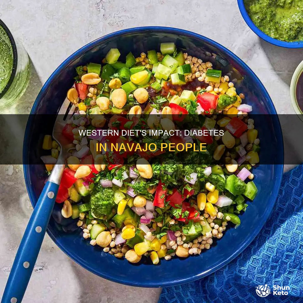 how has the western diet caused diabetes in navajo people