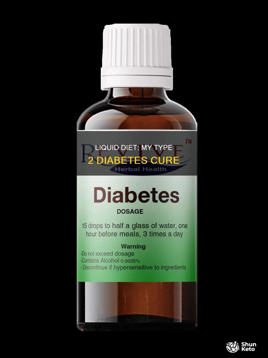 how i beat type 2 diabetes with a liquid diet