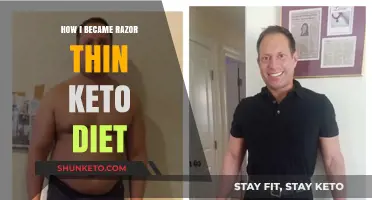 My Razor-Thin Transformation: Mastering the Keto Diet Journey