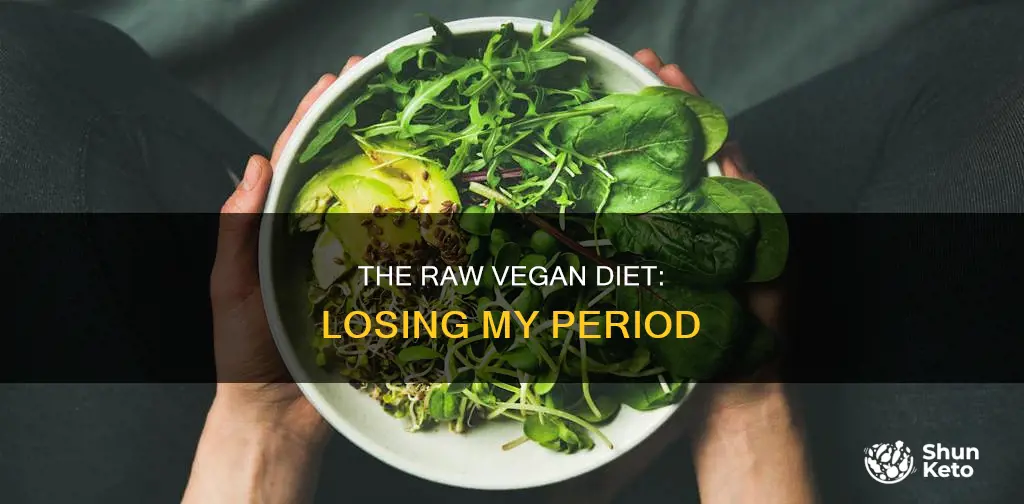 how i lost my period on a raw vegan diet