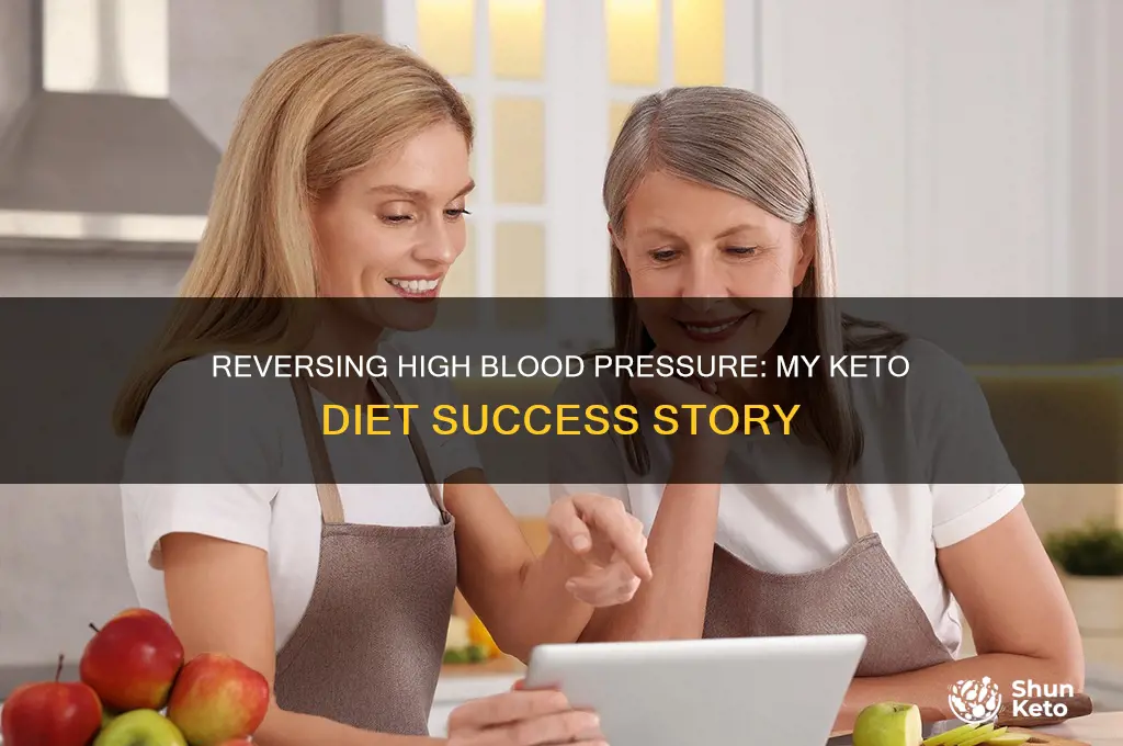 how i reversed high blood pressure on keto diet